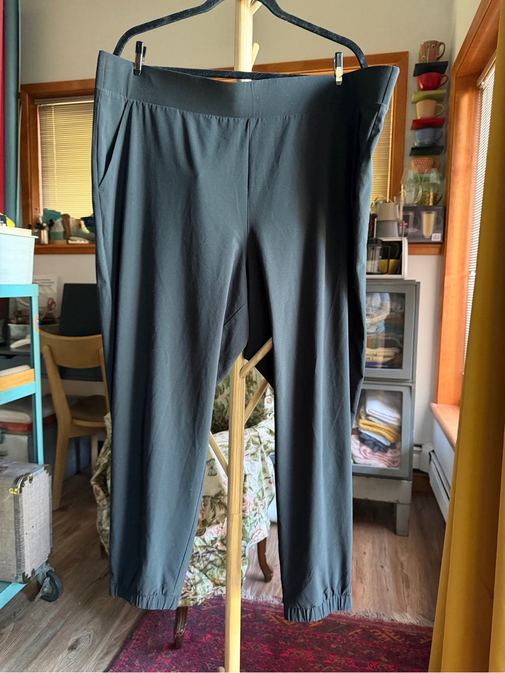 GAPfit XXL high-rise joggers black, EUC